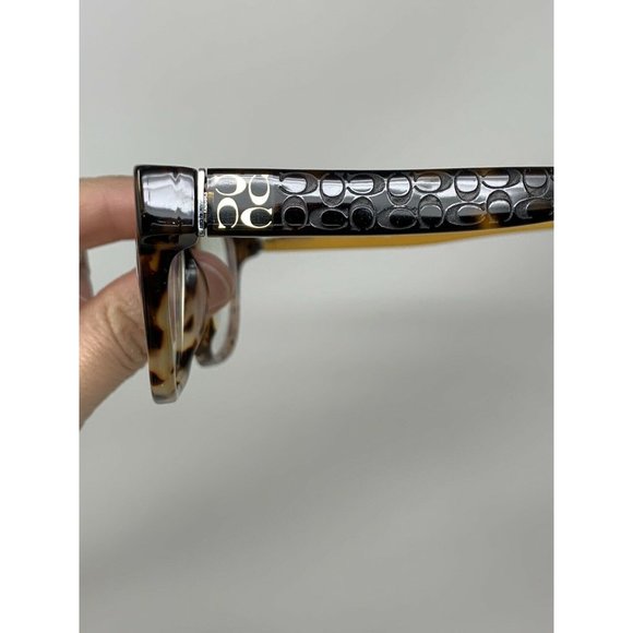 Coach Eyeglasses HC 6001 Emily T 5055 Dark Tortoise 50 [] 15 135 Flex Hinges - Picture 5 of 11